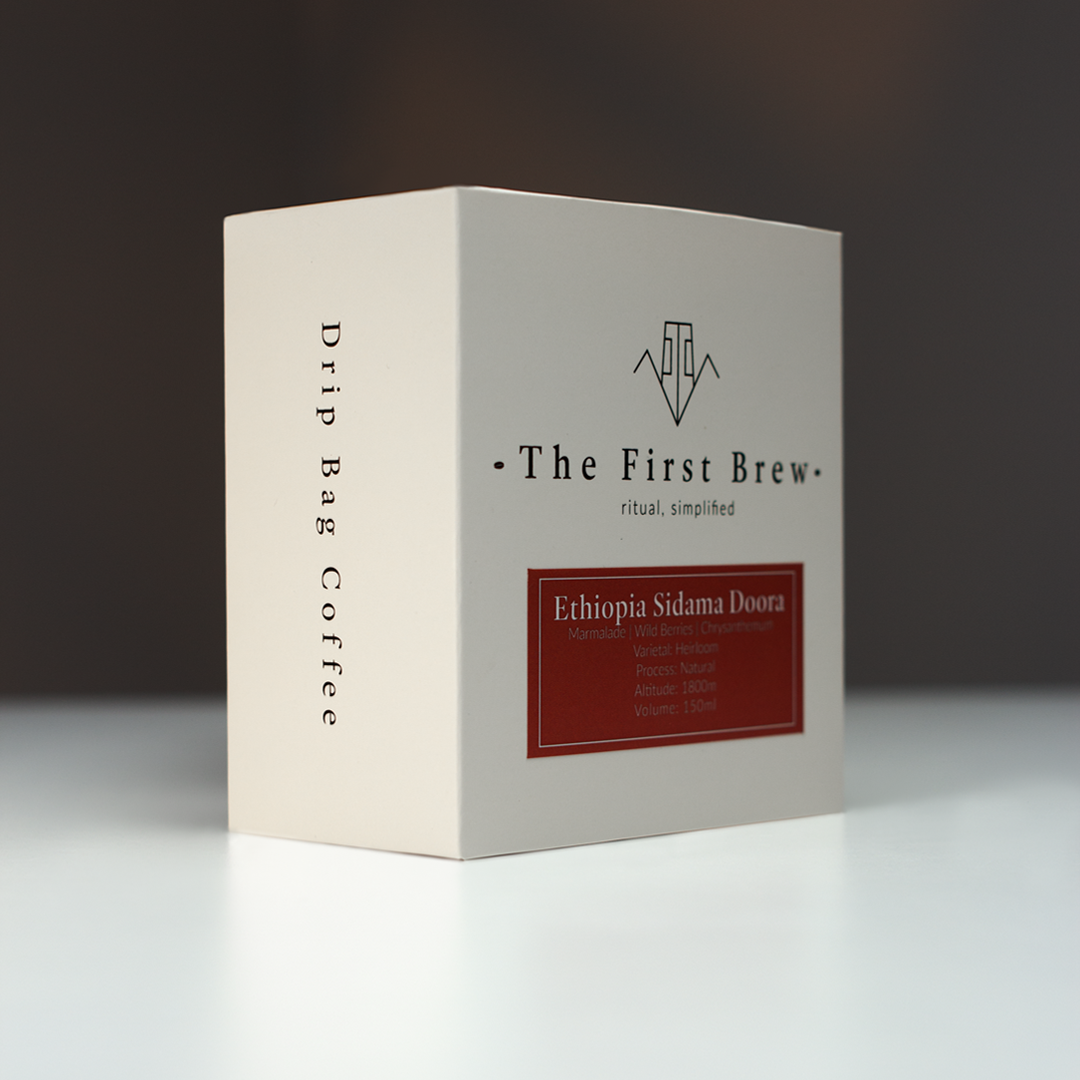 The First Brew: Ethiopia Sidama Doora [Drip Bag Coffee]